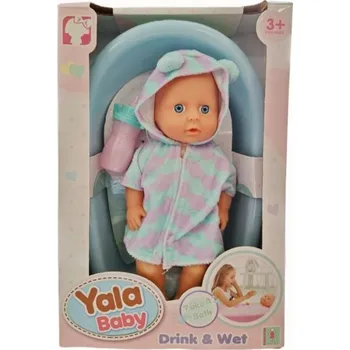 Panenka Miminko čůrající s vanou Swede – panenka na hraní pro děti od 3 let