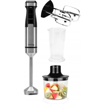TYČOVÝ MIXÉR 3v1 TURBO MULTIFUNKČNÍ 1500W NŮŽ NÁDOBA Huslog