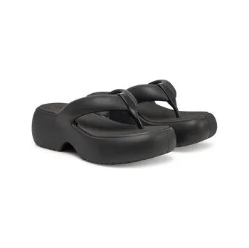 Dámská móda Žabky Melissa Melissa Free Fuzzy Platform Ad M 35875 Černá 37