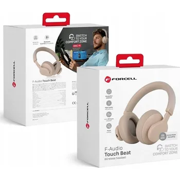 Sluchátka Bezdrátová sluchátka přes uši Forcell Touch Beat