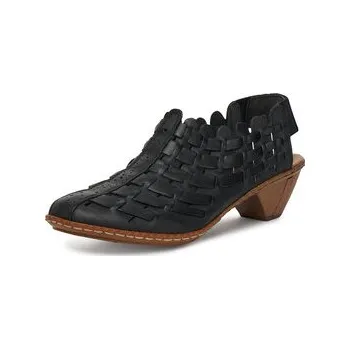 Dámské lodičky Lodičky Rieker 46778-01 Černá 40