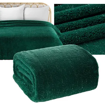 Prostěradlo Deka Eurofirany polyester 150 cm x 200 cm zelená