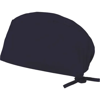 Dámské tričko VL ENLIL. Hygienická keprová čepice (190 g/m²) z bavlny (35 %) a polyesteru (65 %) - Modrá