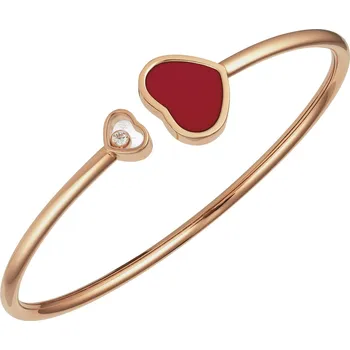 Náramek Zlatý Náramek Chopard Happy Hearts 857482-5703