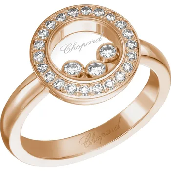 Prsten Zlatý Prsten Chopard Happy Diamonds 82A018-5213 82A018-5213