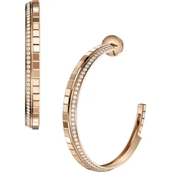 Náušnice Zlaté Náušnice Chopard Ice Cube 837008-5002