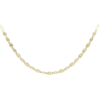 Řetízek Zlatý facetovaný řetízek