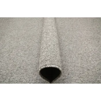 Koberec KOBEREC SMYČKOVÝ ŠEDÝ GRAFIT MELÍROVANÝ VLAS NA FILCU MELODY 200x200 cm