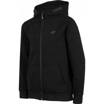 Chlapecká mikina 4F dětská mikina bavlna šedá, velikost 122