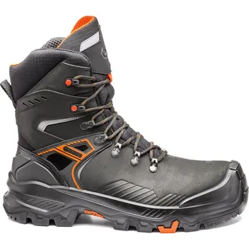 Pracovní obuv PORTWEST Obuv Base T-REX TOP/T-WALL TOP B1610 S3, poloholeň s nekovovou špicí POR-B1610BKO45 45 Černá/oranžová