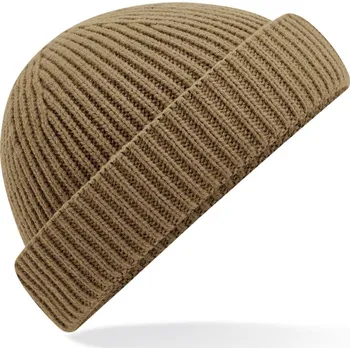 Beechfield Čepice Harbour B 383R, pletená COT53383R03999-light grey Šedá světlá UNI