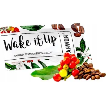 Šampon Anwen, Wake it Up Kávový enzymatický šampon, 10 ml