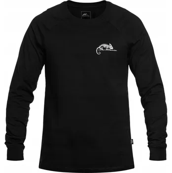 Pánské tričko Tričko Helikon-Tex s dlouhým rukávem a kulatý logem, velikost XL