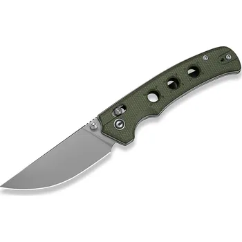 kapesní nůž Civivi Noctis C24020C-3 Olive Canvas Micarta Nitro-V kapesní nůž