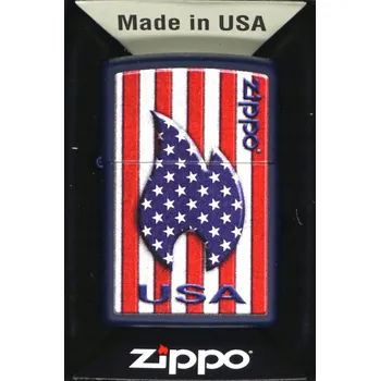 Zapalovač Benzínový Zapalovač Zippo Patriotic Flame Design 60006591