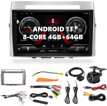 Mobilní telefon ANDROID 13 RÁDIO PRO TOYOTA COROLLA VERSO 2004-2009, CARPLAY, LTE SIM, 4GB/64GB