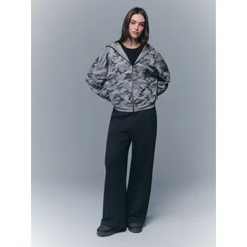 Dámské kalhoty Kalhoty s širokými nohavicemi - XL - House - tmavošedý - 712JL-90X