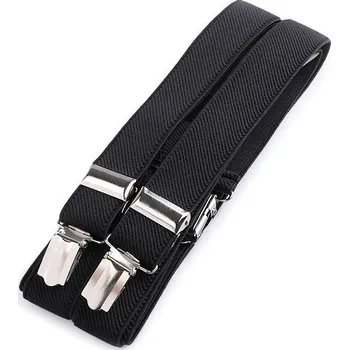 Kšandy Šle šíře 2,5 cm délka 125 cm, velké, 24 černá