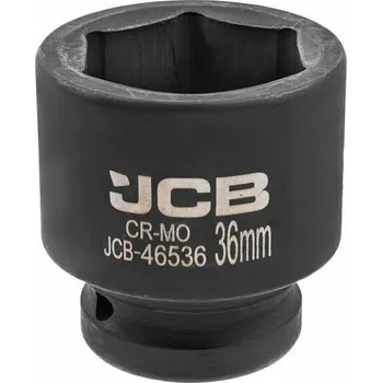Gola hlavice JCB Rázová hlavice 3/4" 36mm 6-hranná Cr-Mo NÁSTRČNÝ klíč