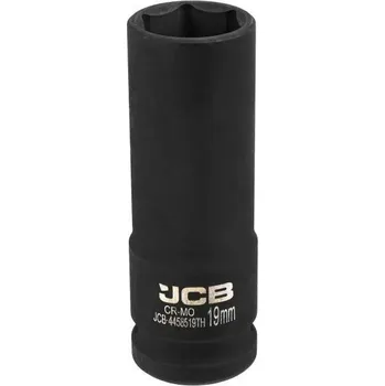 Gola hlavice JCB HLAVA úderová HLOUBOKÁ tenkostěnná 1/2" Cr-Mo 6-hranná 19mm