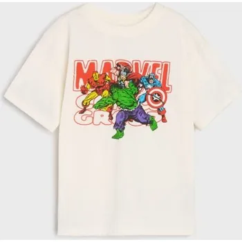 Sinsay - Tričko Marvel - krémová - 5193R-01X - 5193R-01X-98