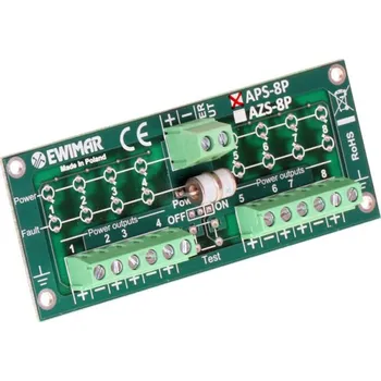Přepěťová ochrana APS-8P - Ochrana proti přepětí napájení alarmových senzorů se separací - EWIMAR