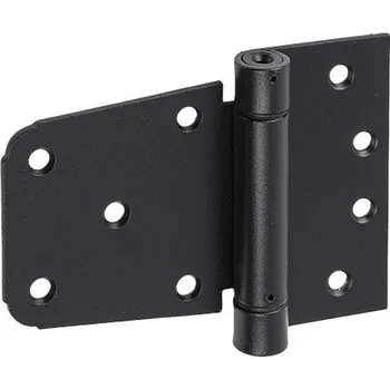 Dveřní kování Domax ZBS 85 Samozavírací pant C 85x52x100x2,5 černý 2ks