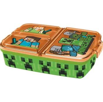 Jídlonosič SVAČINOVÝ BOX MINECRAFT 18x13,5x5,5 CM, PLAST