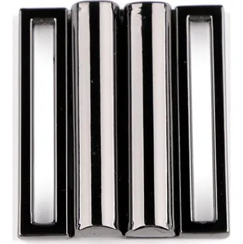 Plavkové / opaskové zapínání šíře 30 mm kovové, velké, 3 nikl černý