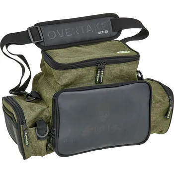 Pouzdro na rybářské vybavení Gunki Taška Overtake Box Bag Front Stripes