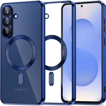 Tech Protect MagFlex MagSafe pro Samsung Galaxy S25 FE, Navy Blue