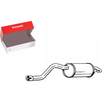 autokoberec Tlumič VÝFUKU RENAULT TWINGO II 1.2I (07-11) - KONCOVÝ DÍL