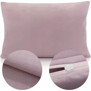 Povlečení POVLEČENÍ NA POLŠTÁŘ 50x80 BAVLNĚNÉ se zipem dekorační Ola