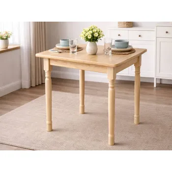 Jídelní stůl Jídelní stůl z masivu MET ST07 Rozměr stolu: 60 x 60 cm