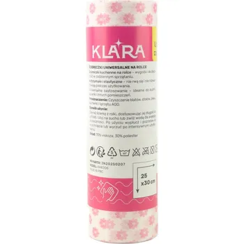 Utěrka Utěrka viskózový KLARA v balení 1 ks bílý