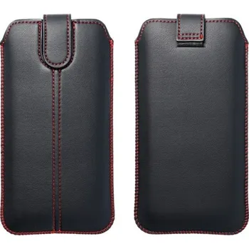 Telefonní příslušenství Univerzální pouzdro na Apple iPhone XR / 11, Forcell Pocket Ultra Slim M4, černá