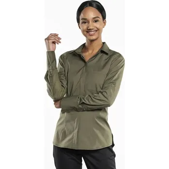 Dámská košile Chaud Devant | Dámská kuchařská košile UFX Moss - Green / L / L / zelená