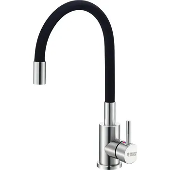 Vodovodní baterie Renew Force Flexibilní kuchyňská baterie SP-FLEX-B5  černá/stříbrná