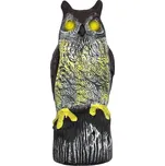 Plašič ptáků Sova 41cm /svítící oči, zvuk/