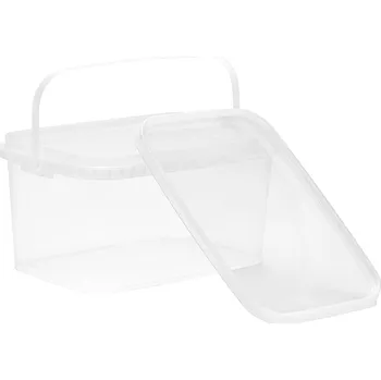 Dóza na potraviny KYBLÍK PLASTOVÝ S VÍKEM ATEST PRO POTRAVINY PEVNÝ OBDÉLNÍKOVÝ 5L