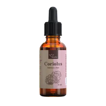 Přírodní produkt Serafin Coriolus tinktura z hub 30 ml