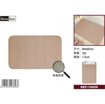 Koupelnová předložka Pohodlná koupelnová předložka s paměťovou pěnou 40x60 cm