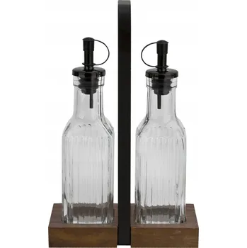 Nádoba na olej a ocet Sada láhve na olej a ocet na stojanu 229231