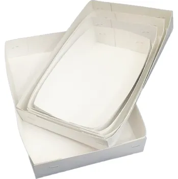 Jednorázové nádobí Toppapír Sada dortových krabic 125ks