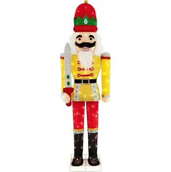 Dekorativní svítidlo Světelná figurka Louskáčka CM24284DE, 166 cm - B COSTWAY