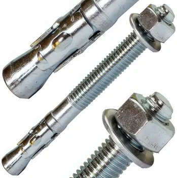 Ocelová kotevní patka s okem do Betonu M10 75mm Domax 1 Ks Rychloupínací kotva