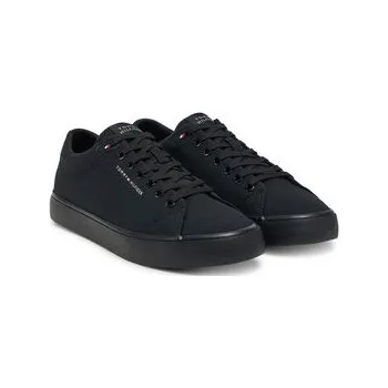 Pánská móda Tenisky Tommy Hilfiger Hi Vulc Low Core Canvas FM0FM05396 Černá 41