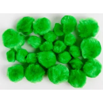 FANDY Bambulky akrylové mix 07 zelené