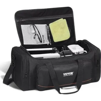 Dalekohled Pouzdro na dalekohled , 560 mm, úložné pouzdro na dalekohled s pevnými přezkami, více kapsami a odnímatelnou přepážkou pro dalekohled, nárazuvzdorné pouzdro na přenášení dalekohledu pro snadné upevnění optického tubusu a stativu