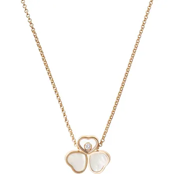 Náhrdelník Zlatý Přívěsek Chopard Happy Hearts 81A083-5311